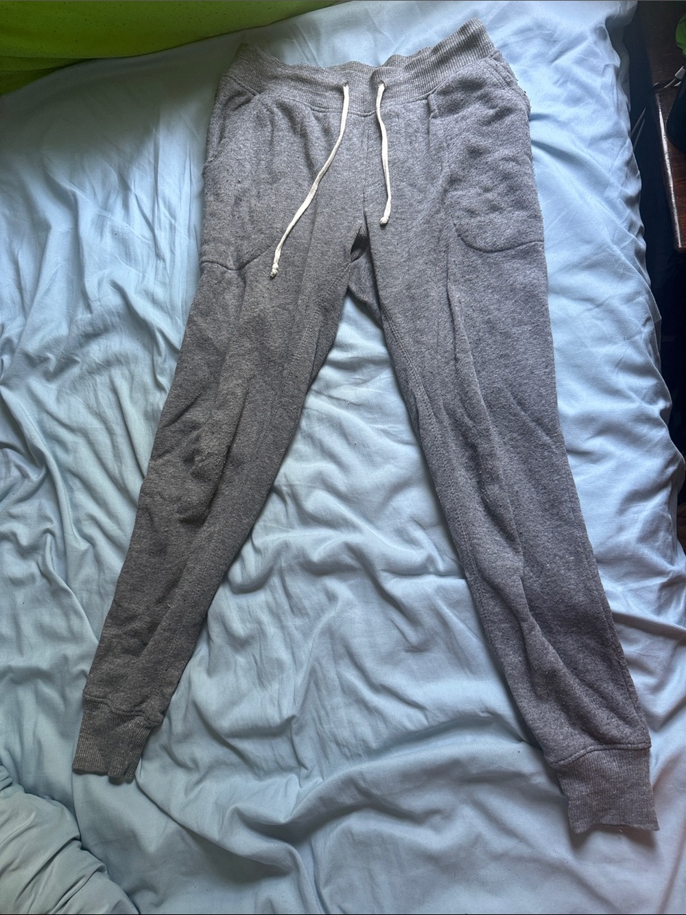 Alternative Gray Women's Cozy Knit Joggers with Drawstring